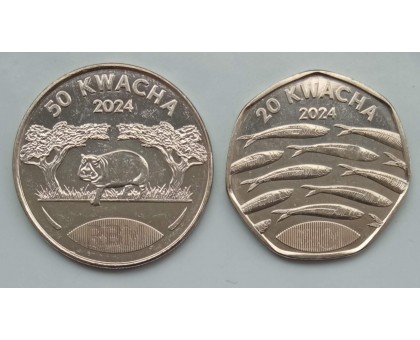 Малави 2024 набор 2 монеты