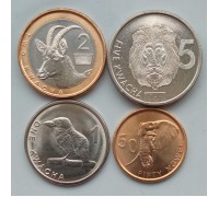 Замбия 2025. Набор 4 монеты