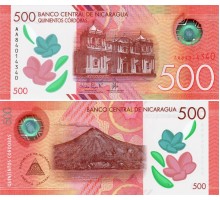 Никарагуа 500 кордоба 2021 полимер