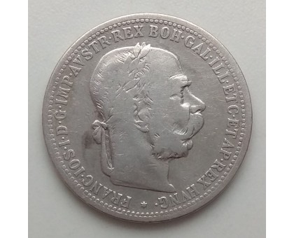 Австрия 1 крона 1895. Серебро