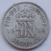 Великобритания 6 пенсов 1938 серебро