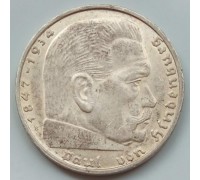 Германия 2 рейхсмарки 1938 B серебро