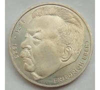 Германия (ФРГ) 5 марок 1975. 50 лет со дня смерти Фридриха Эберта. Серебро