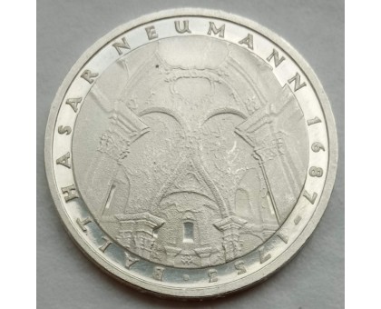 Германия 5 марок 1978. 225 лет со дня смерти Иоганна Бальтазара Неймана. Серебро