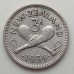 Новая Зеландия 6 пенсов 1934. Серебро