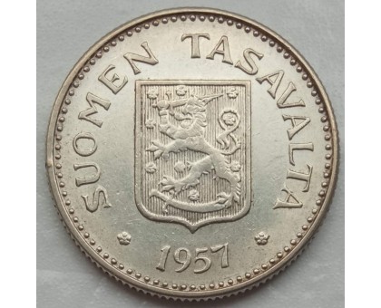 Финляндия 200 марок 1957 серебро