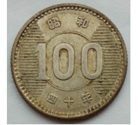 Япония 100 йен 1959-1966 серебро