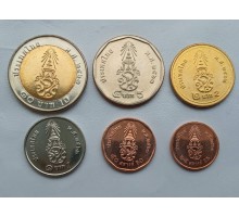 Таиланд 2018. Набор 6 монет