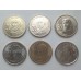 Сербия 5 динаров 2006-2012. Набор 6 монет.