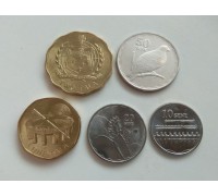 Самоа 2011. Набор 5 монет