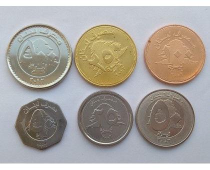 Ливан 1996-2012. Набор 6 монет