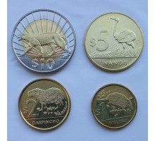 Уругвай 2011. Набор 4 монеты