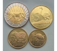 Уругвай 2011-2024. Набор 4 монеты