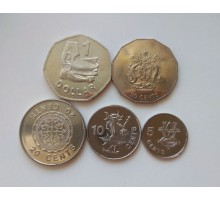 Соломоновы острова 2005. Набор 5 монет