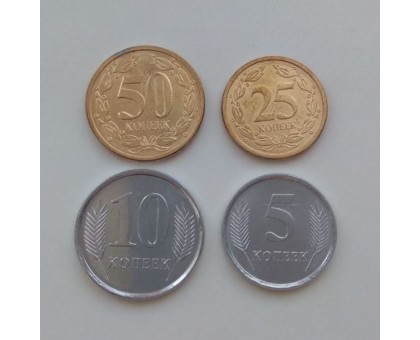 Приднестровье 2005-2015. Набор 4 монеты