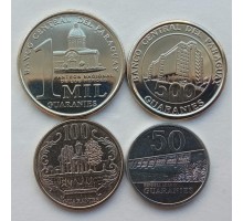 Парагвай 2018-2019. Набор 4 монеты
