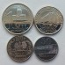 Парагвай 2008-2019. Набор 4 монеты
