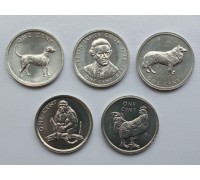 Острова Кука 2000-2003. Набор 5 монет
