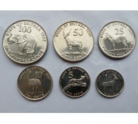 Эритрея 1997. Набор 6 монет