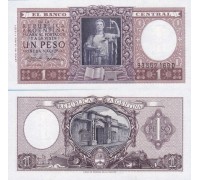 Аргентина 1 песо 1952-1956