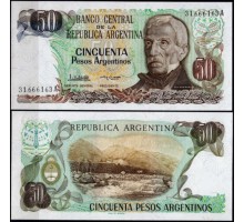 Аргентина 50 песо 1983-1984