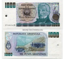 Аргентина 1000 песо 1983-1985