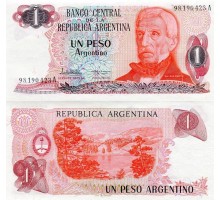 Аргентина 1 песо 1983
