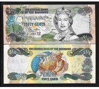 Багамские острова 1/2 доллара 2001