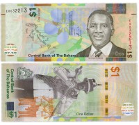 Багамские острова 1 доллар 2017