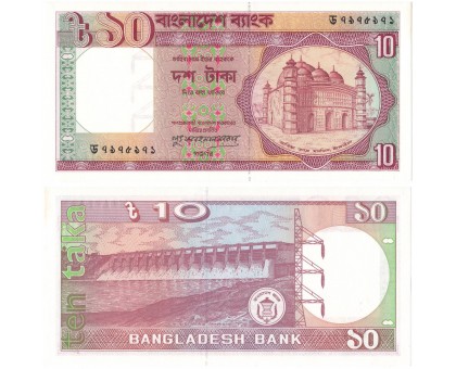 Бангладеш 10 така 1982-1993