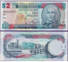 Барбадос 2 доллара 2007-2012