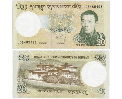 Бутан 20 нгултрум 2013