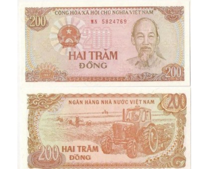 Вьетнам 200 донгов 1987