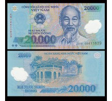 Вьетнам 20000 донг 2014-2019 (полимер)