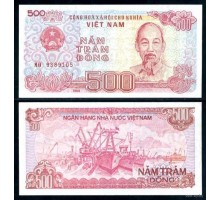 Вьетнам 500 донг 1988