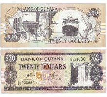 Гайана 20 долларов 2009