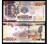 Гвинея 1000 франков 2017