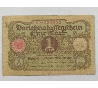 Германия 1 марка 1920 8 цифр