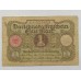 Германия 1 марка 1920 8 цифр