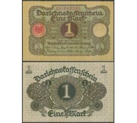 Германия 1 марка 1920 (номер 8 цифр)