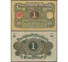 Германия 1 марка 1920 (номер 8 цифр)