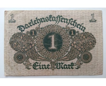 Германия 1 марка 1920 7 цифр