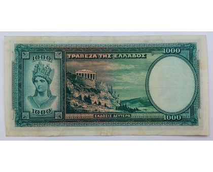 Греция 1000 драхм 1939