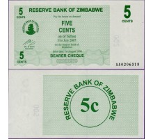 Зимбабве 5 центов 2006