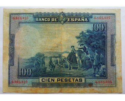 Испания 100 песет 1928