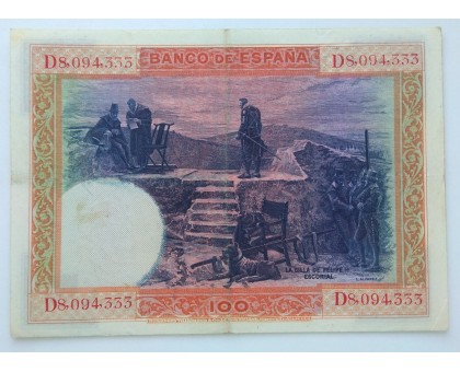 Испания 100 песет 1925