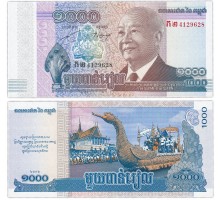 Камбоджа 1000 риэлей 2012