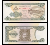 Камбоджа 200 риелей 1998