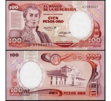 Колумбия 100 песо 1983