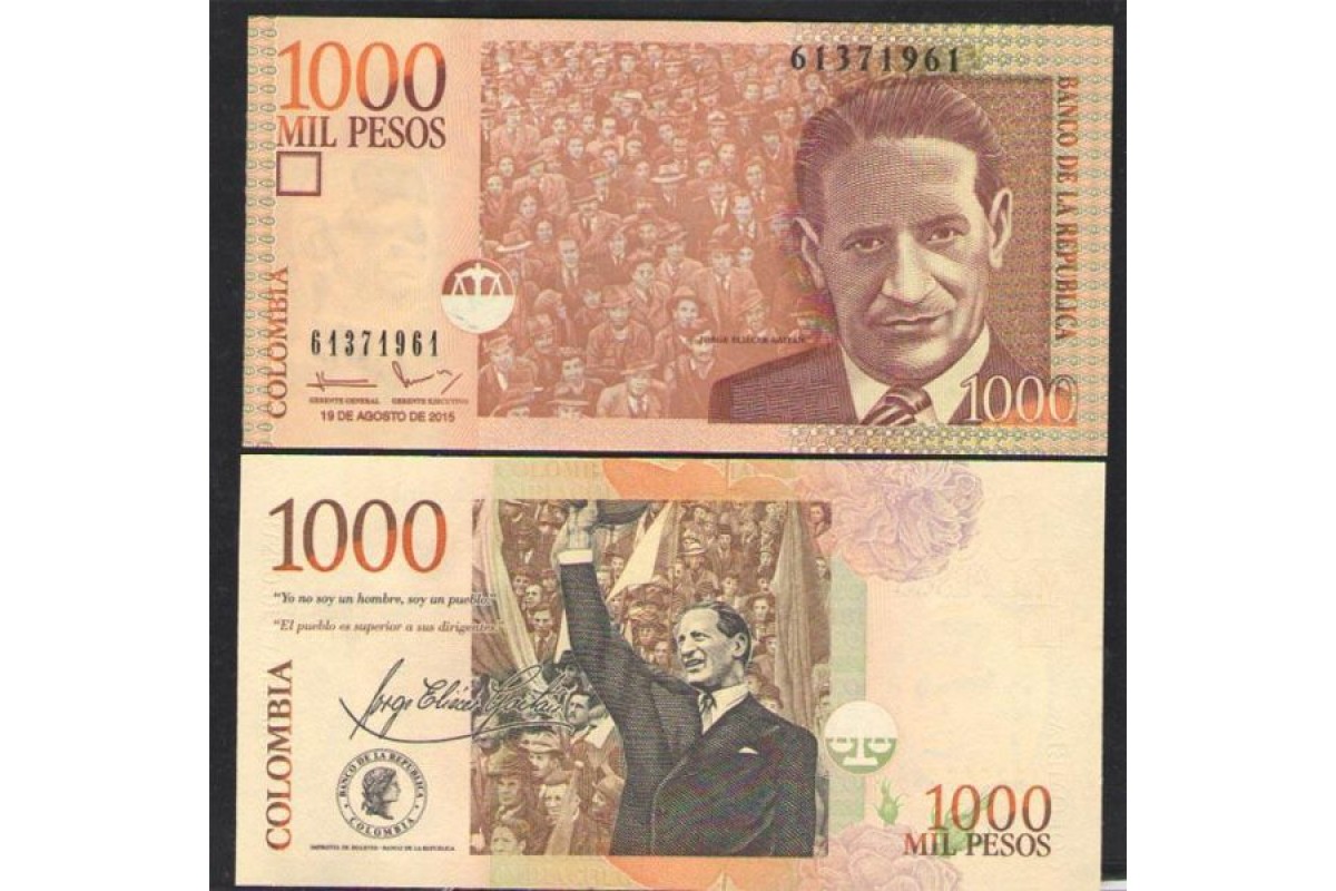 Pasar pesos colombianos a euros